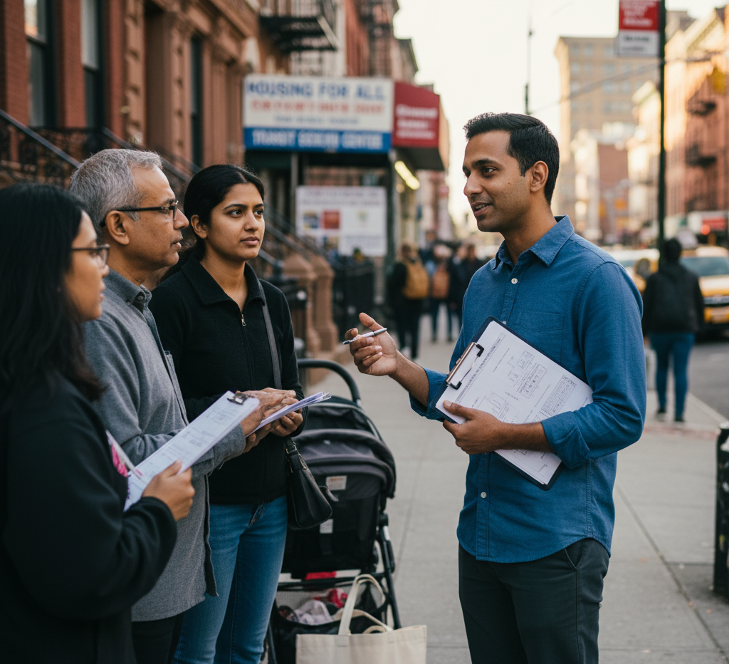 zohran mamdani job history